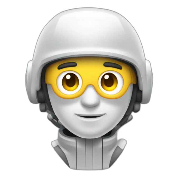 Mecánico de coches futurista sticker