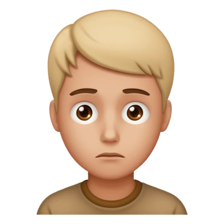 person lost in foggy mind. sticker