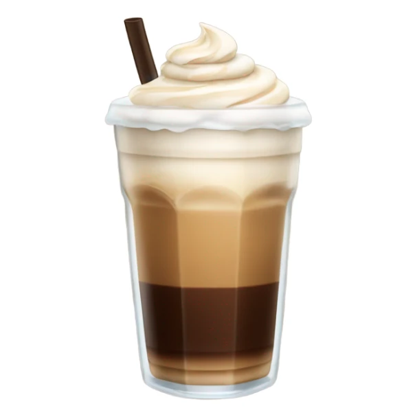 iced latte sticker
