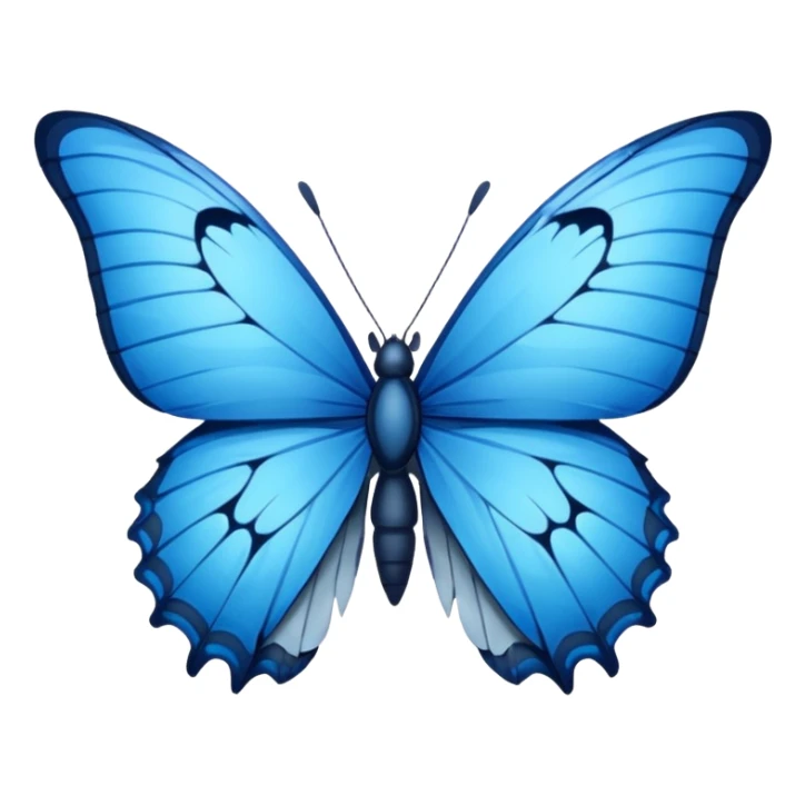 I want butterfly blue with broken wing sticker