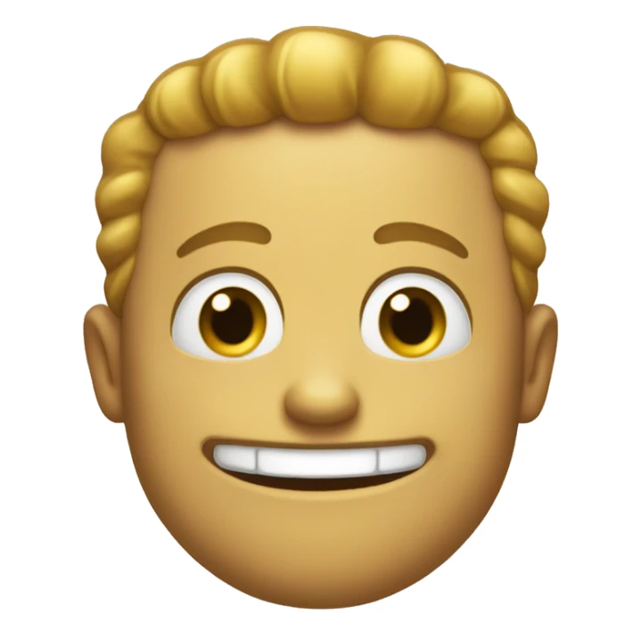 thoot brus smile face yellov guy emoji sticker