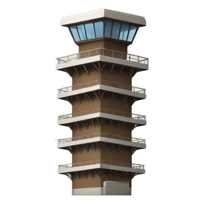 Brown Airport Tower sticker