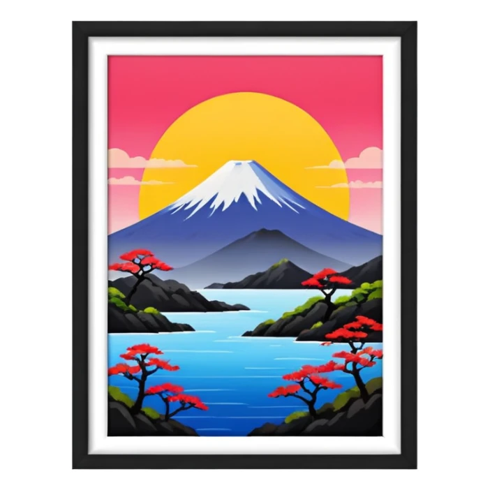 thumbnail picture mac os, painting on wall, japan sticker