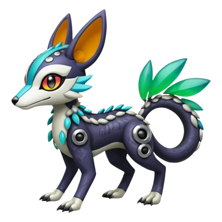 Meloetta-Vernid-Trico-Sergal-Protogen-Primagen-Pokémon-Fakémon-creature sticker