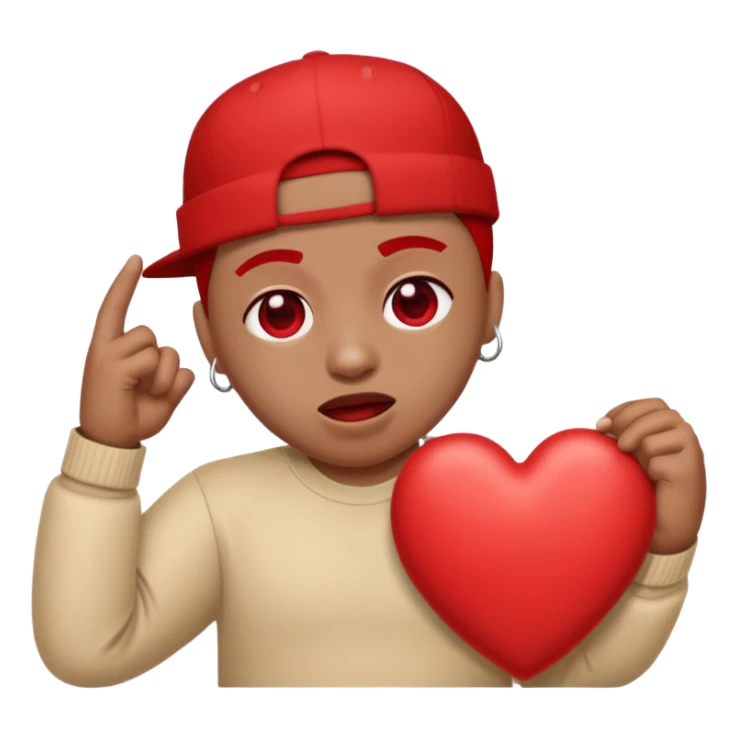 J’aimerais un cœur avec dedans Jul le rappeur sticker