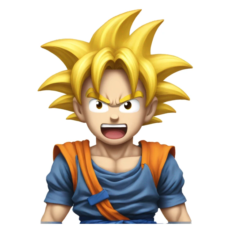 Hungry goku sticker