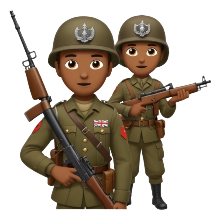 Zanzibar War image in professional look sticker