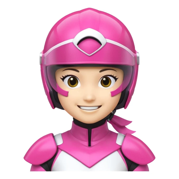 Power ranger nija storm Pink power ranger emojis sticker