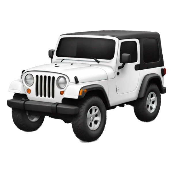 Jeep cherroky black and white sticker