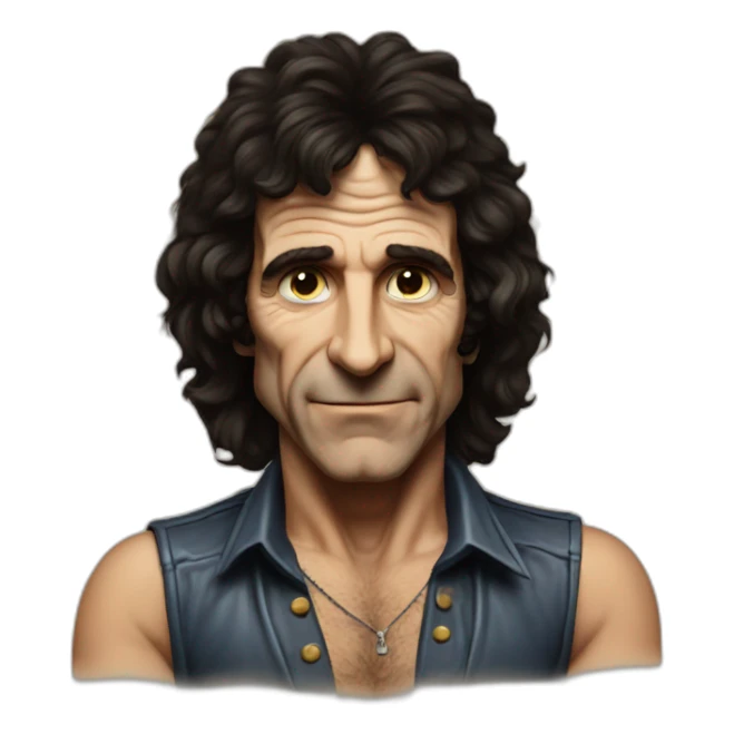 Bon scott sticker