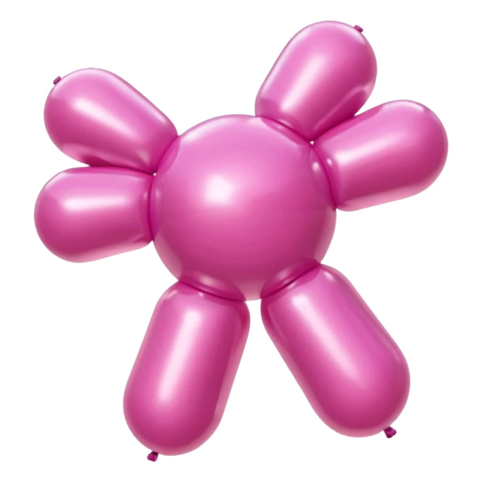  paris SPAM meat jeff koons style inflatable balloon sculpture art  sticker