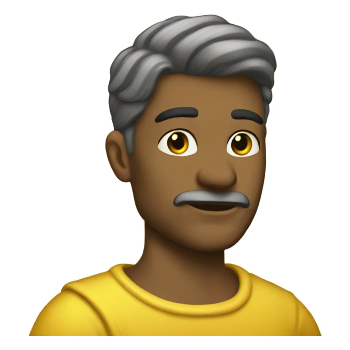 Gay lord in yellow t shirt sticker