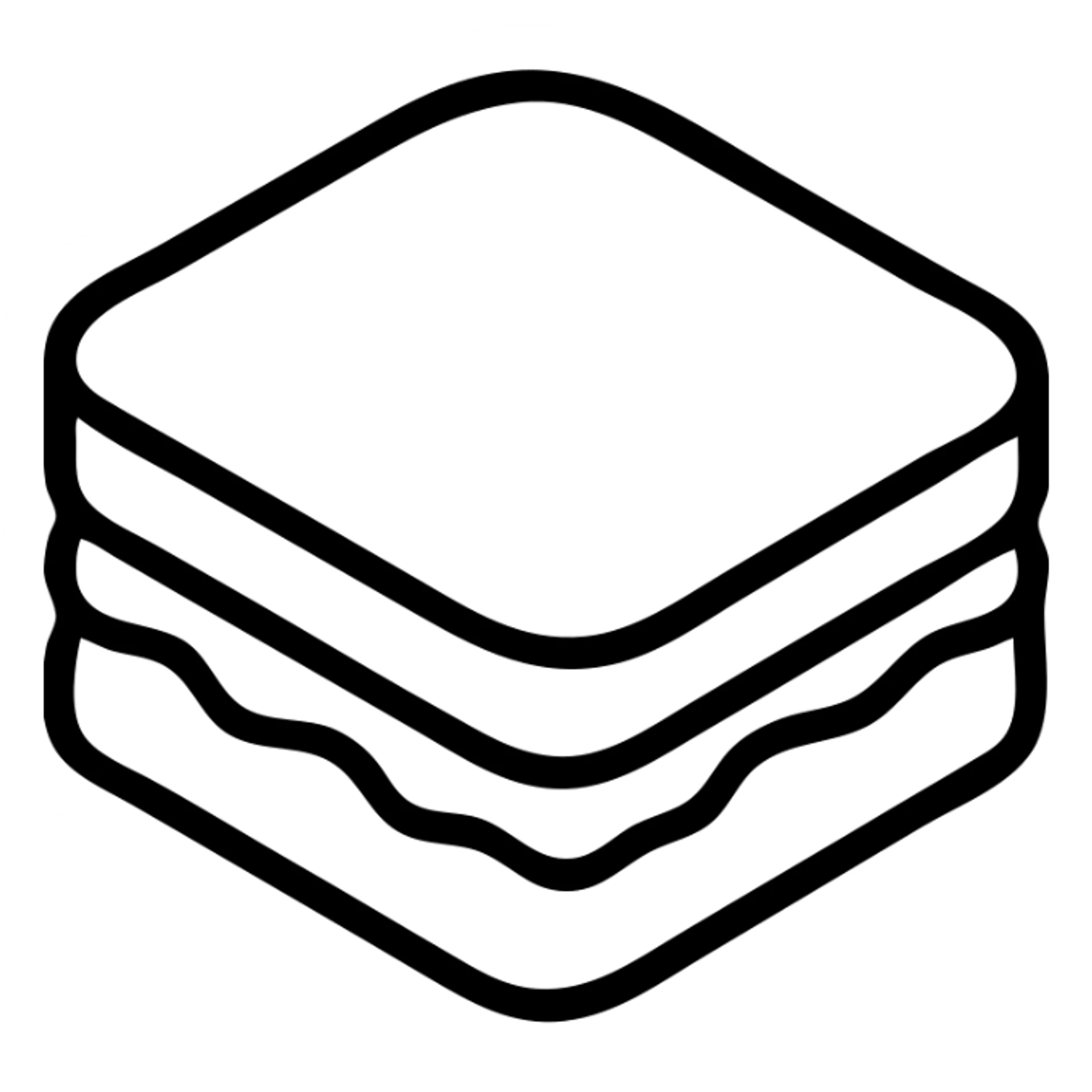 peanut butter and jelly sandwich, simple, clear, iconic sticker