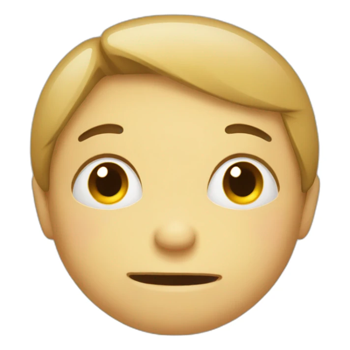 half of the face is cheerful half of the face is sad sticker