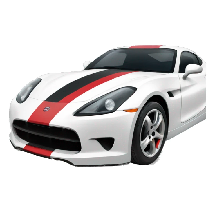 sports car painted with yemen flag sticker