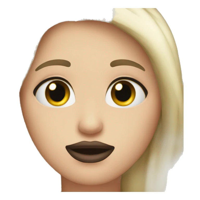 Emojise muerde los labios sticker