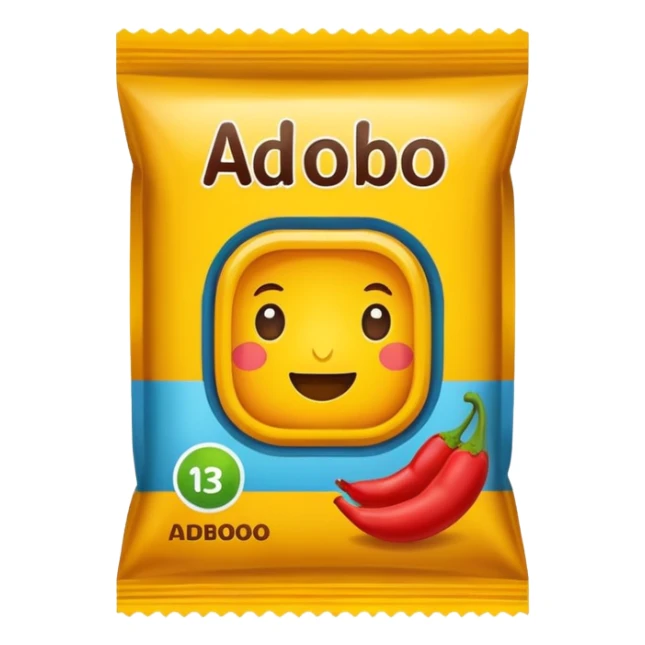 adobo packet sticker