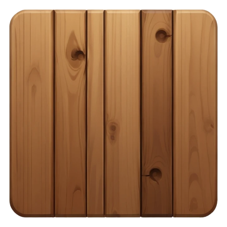 wooden plank ios emoji sticker