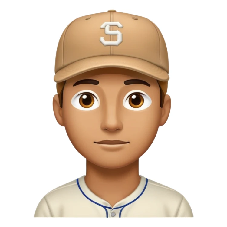 người đàn ông đội mũ lưỡi trai lộn ngược sticker