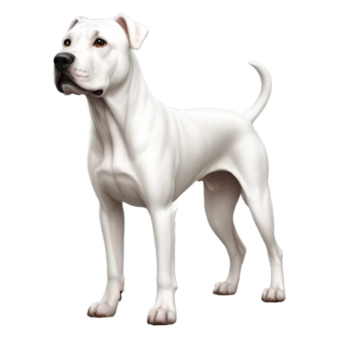 Dogo Argentino Dog Breed Full Body sticker