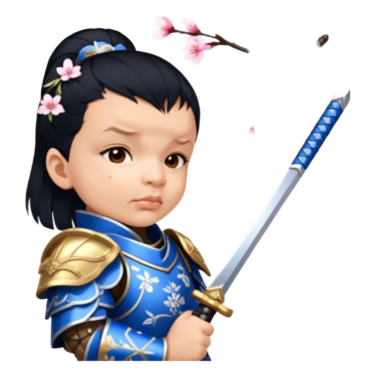 Samurai Warrior sticker