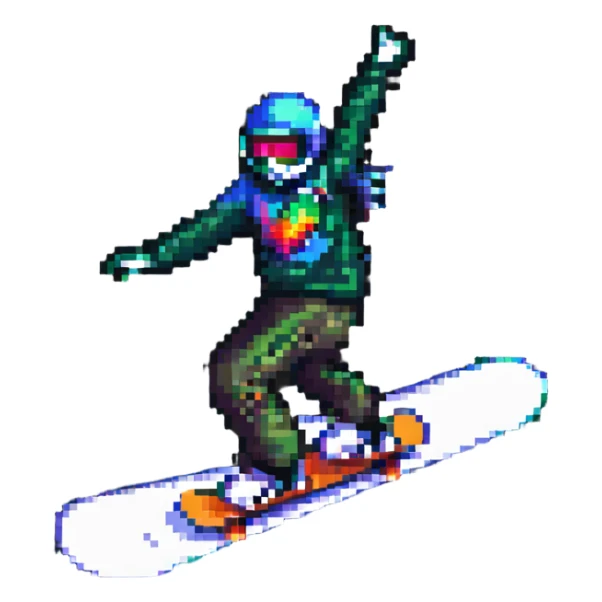 snowboard sticker