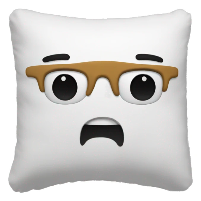 Travel pillow sticker