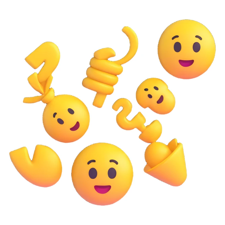 3 winners in 1st, 2nd & 3rd place emoji show the order numbered with 2, 1, 3 sticker