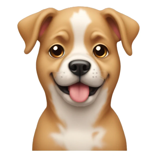 Mum dad dog baby sticker