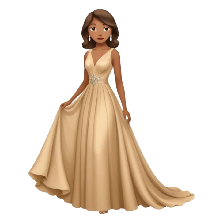 woman gala night actor sticker
