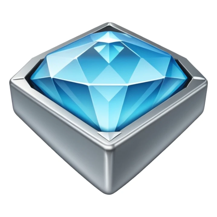 diamond encrusted play button sticker