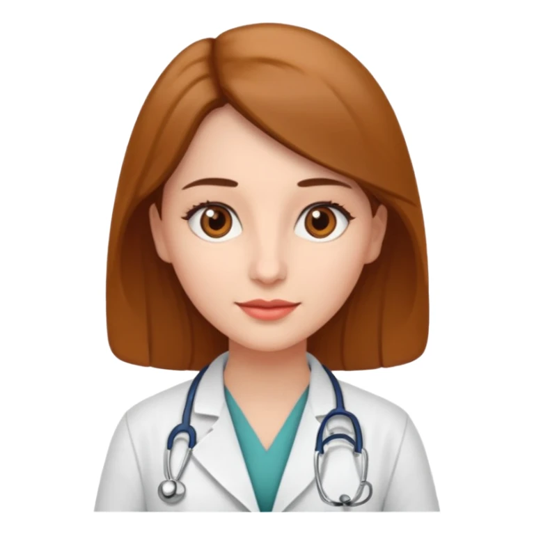 doctor woamn,brow eyes, cardiologist, classic sticker