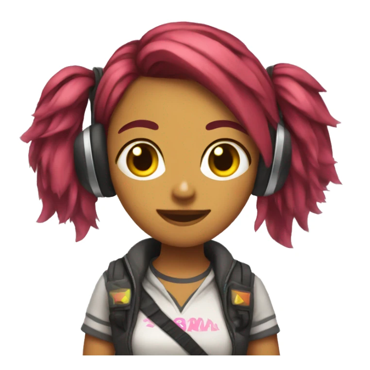 Chica gamer sticker