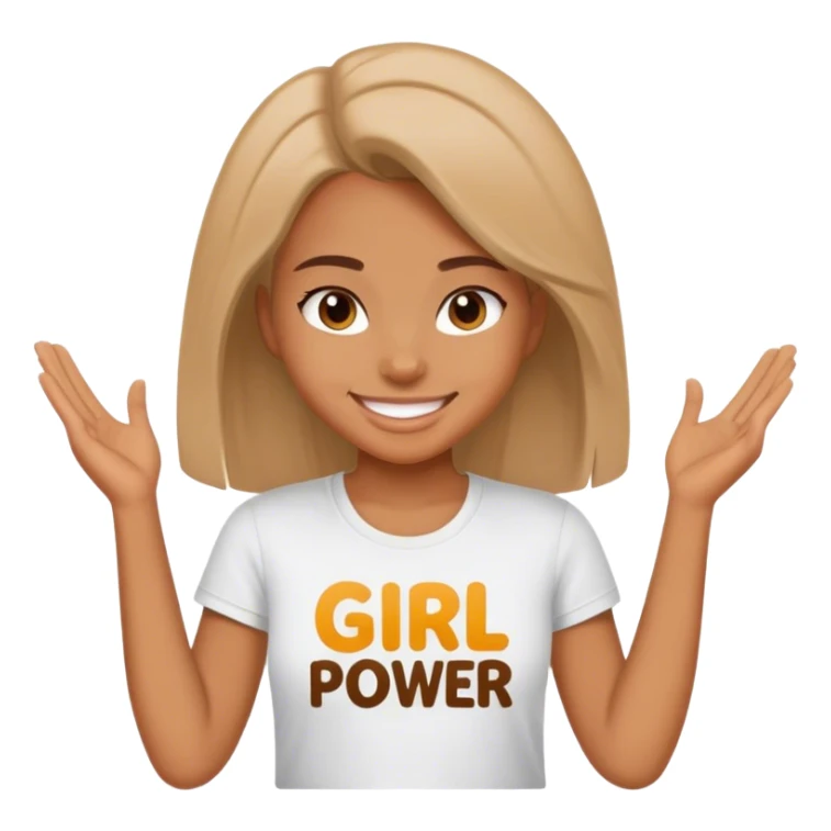 happy Girl Power sticker