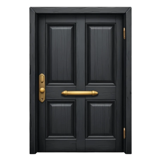 black Door  sticker
