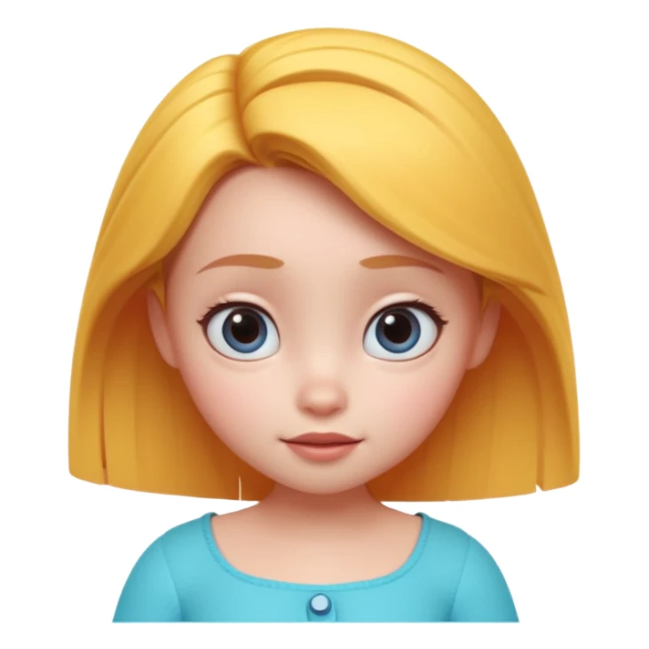 > Turn this photo into a cute 3D Disney-Pixar style character. Big expressive eyes, smooth skin, vibrant colors, soft lighting, 4k render, highly detailed background sticker