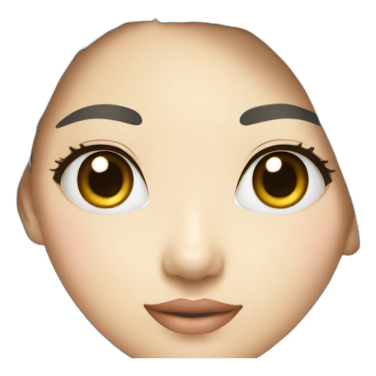 korean-beauty-standard-female-face sticker
