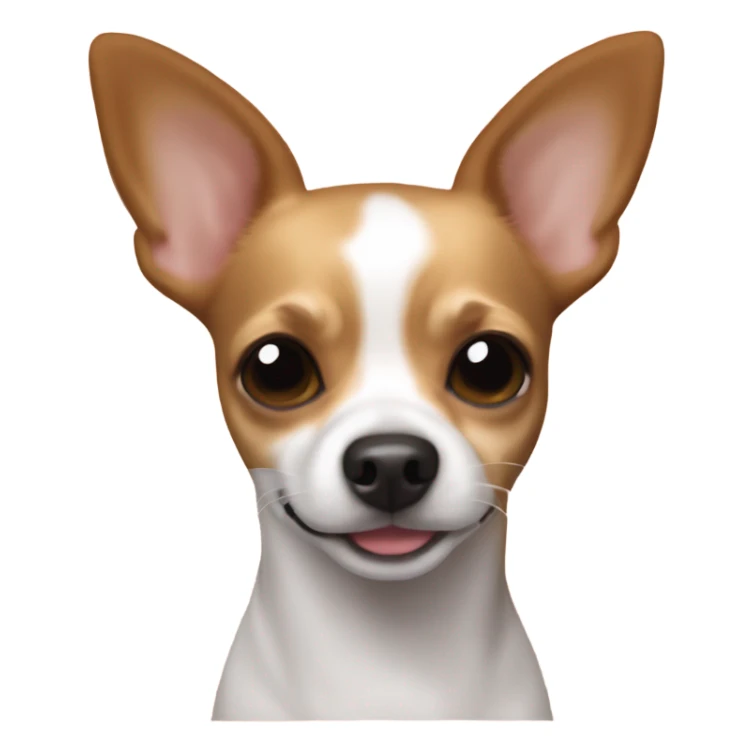 Chihuahua and jack Russell terrier mix sticker