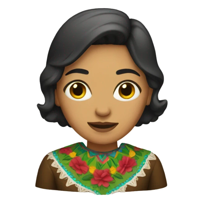 mexican woman  sticker