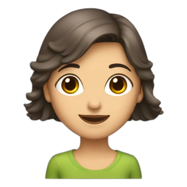 Una pelirroja en una reposera sticker