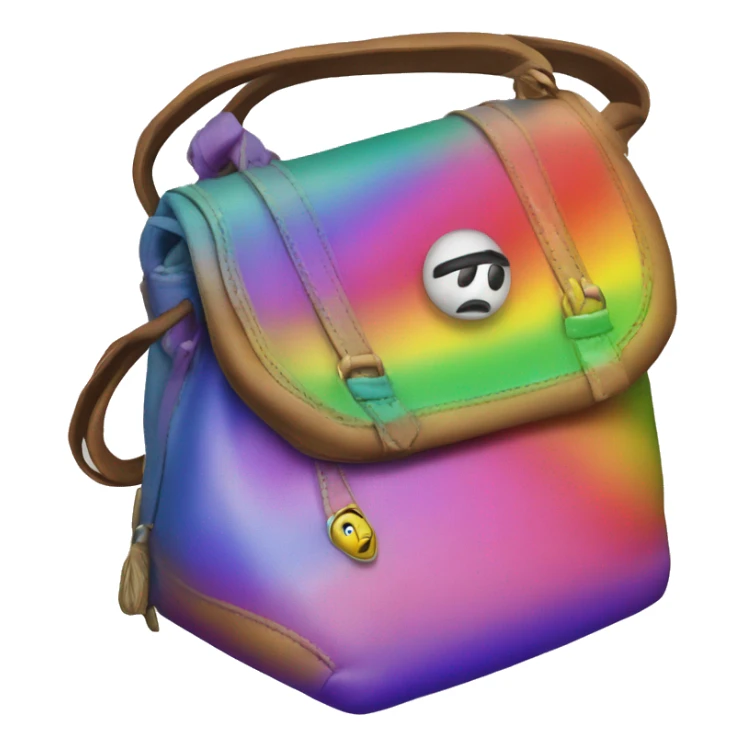 kurt gieger purse (the rainbow one) sticker