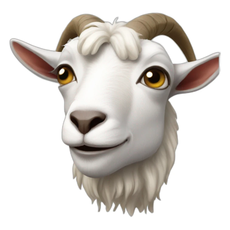 Real goat sticker