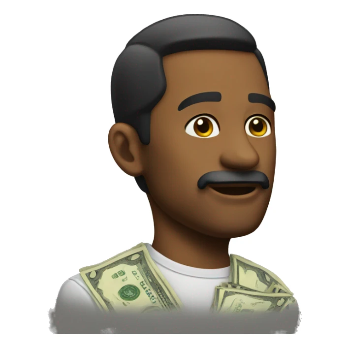 Money emoji sticker