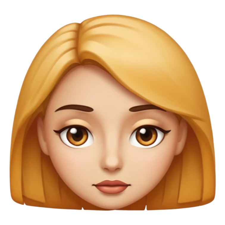 sexy face emoji sultry eyes sticker