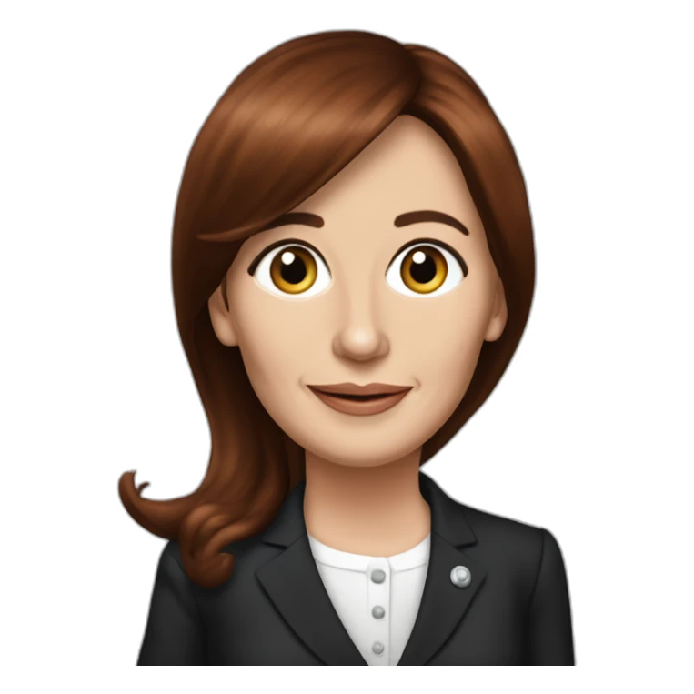 argentine President Cristina Fernández de Kirchner sticker