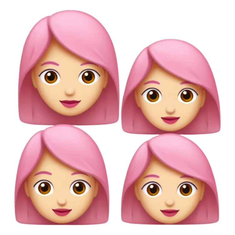 Yuvarlak ince pempe çizgili şeker sticker