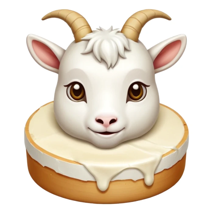 Close, the goat cheese is supposed to be on the outside  sticker