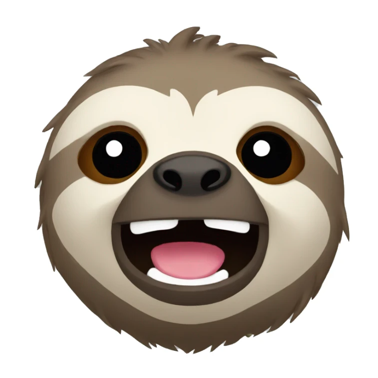 Sloth Cry sticker