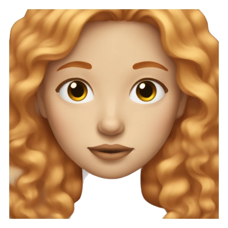 Girl sleeping aesthetically strawberry blonde hair  sticker