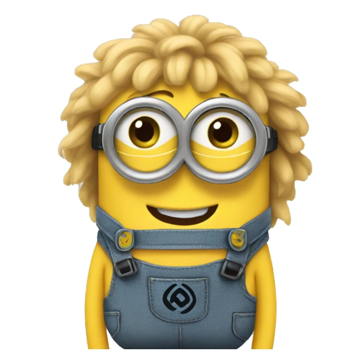 Created  an lovely emoji minion sticker